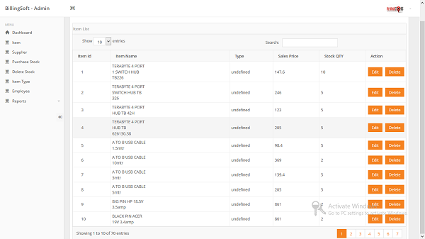 billing Software WebRelier